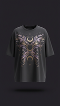 Shadow Veil Oversized Tee Heavyweight Cotton