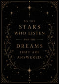 To the Stars Who Listen and the Dreams That Are Answered | Fantasy Quote Wall Art Digital Download